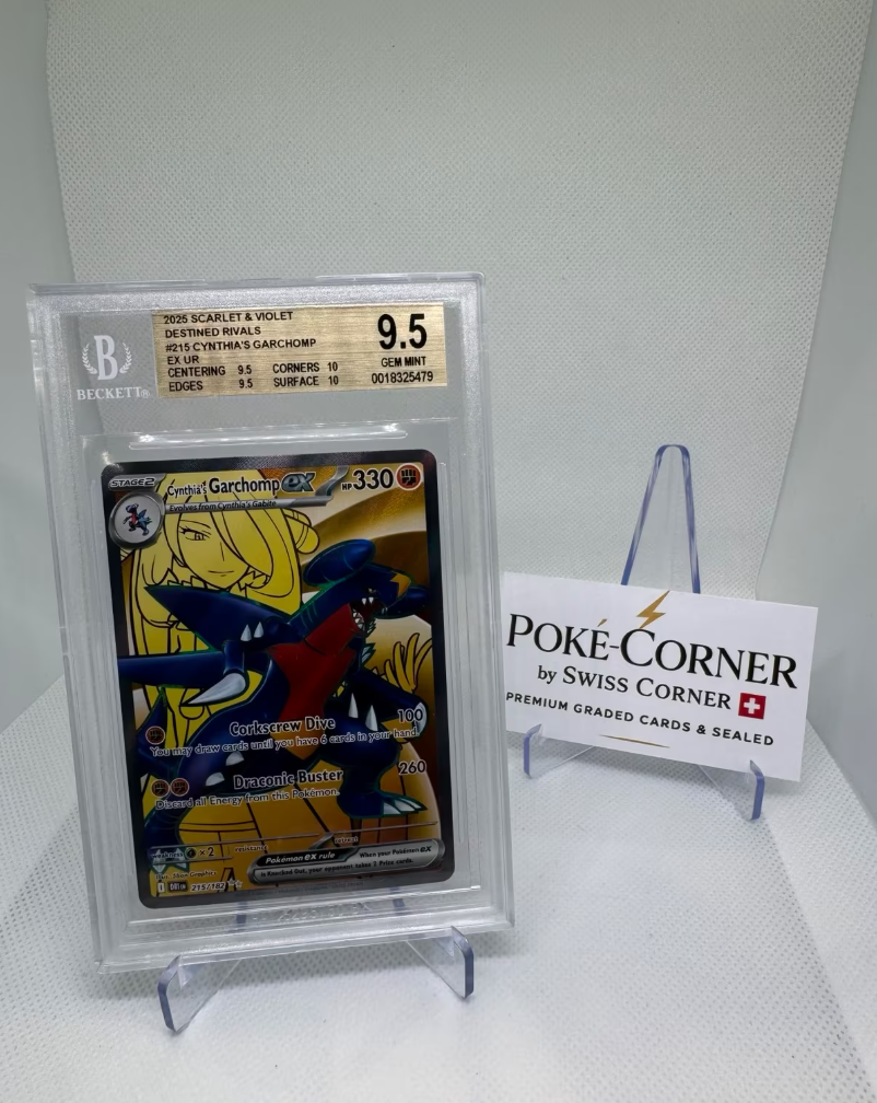 Pokemon BGS 9.5 Cynthia’s Garchomp EX UR – DR
