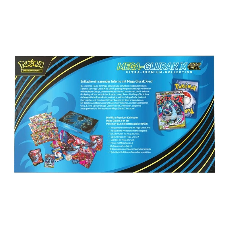 Pokémon Mega Glurak Ultra Premium Kollektion