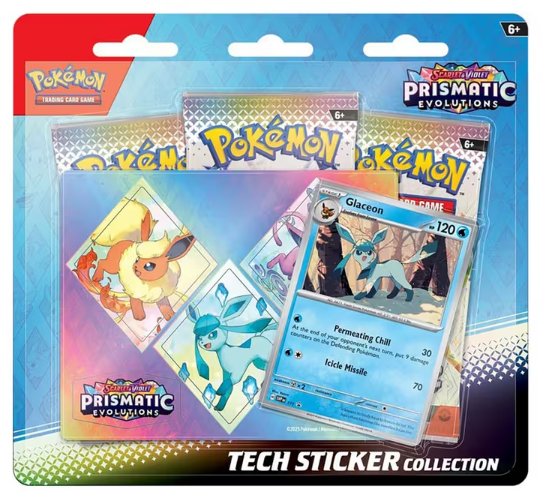 Pokémon SV08.5 Tech Sticker Collection, Zufallsauswahl