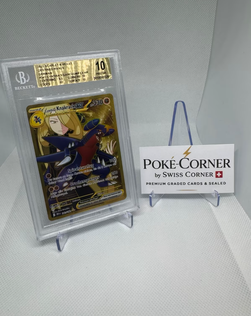 Cynthias Knakrack EX HR Destined Rivals BGS 10 PRISTINE