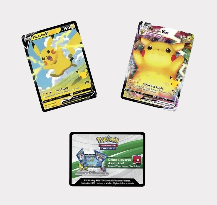 Pokémon TCG - Celebrations Pikachu VMAX Figure Collection Box