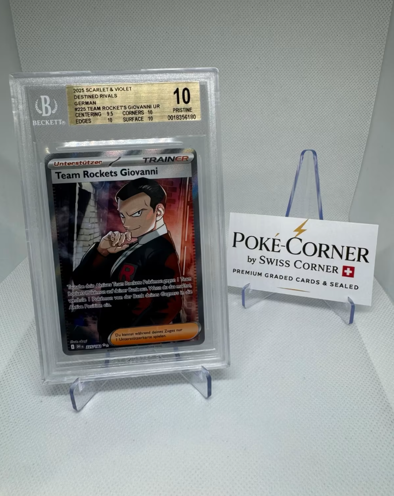 Team Rocket’s Giovanni UR BGS 10 Pristine Deutsch
