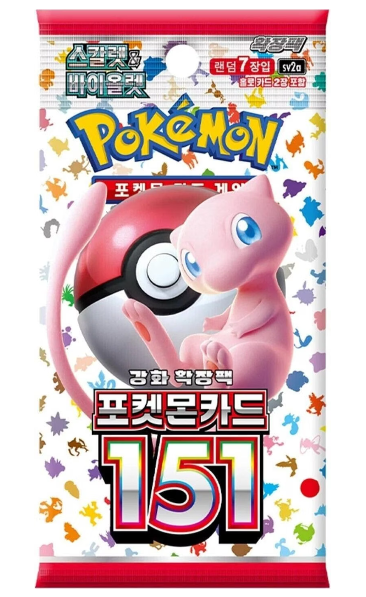 Pokémon Pokemon TCG 151 Booster Box - Koreanisch, Booster Display