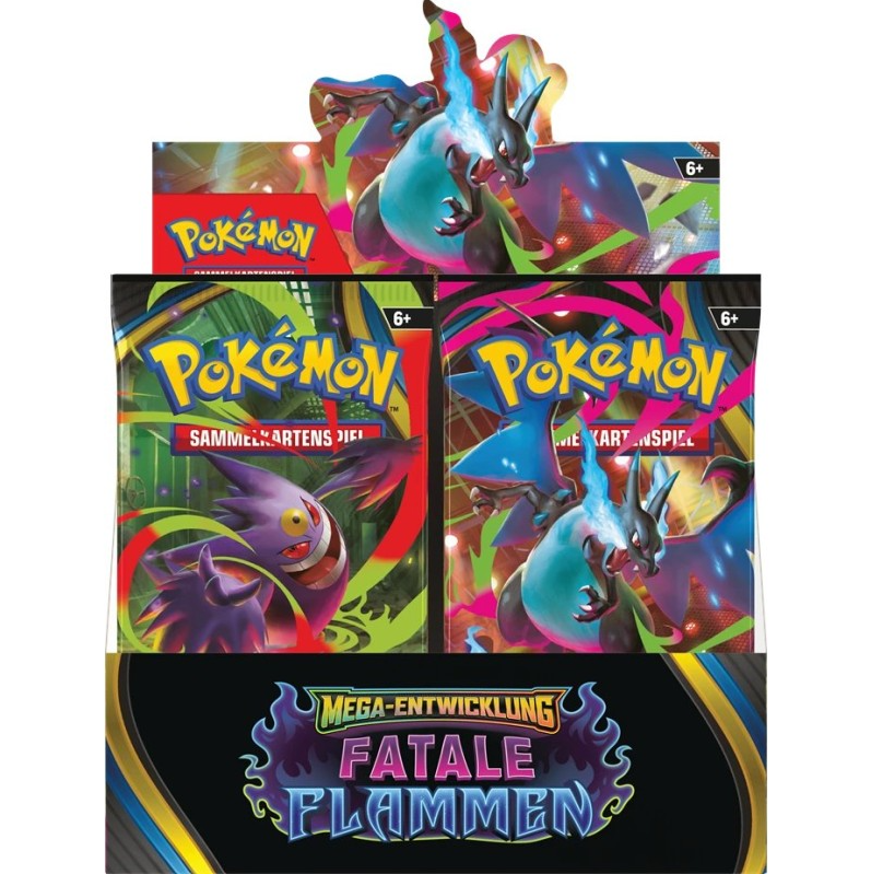 Pokémon ME02 Fatale Flammen Booster Display