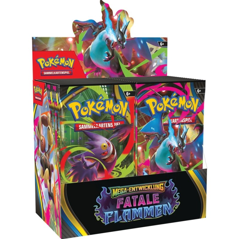 Pokémon ME02 Fatale Flammen Booster Display